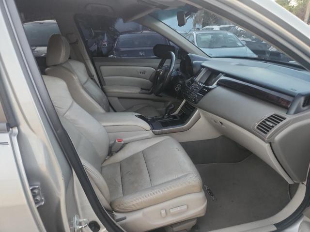 5J8TB2H24CA000186 - 2012 ACURA RDX SILVER photo 5