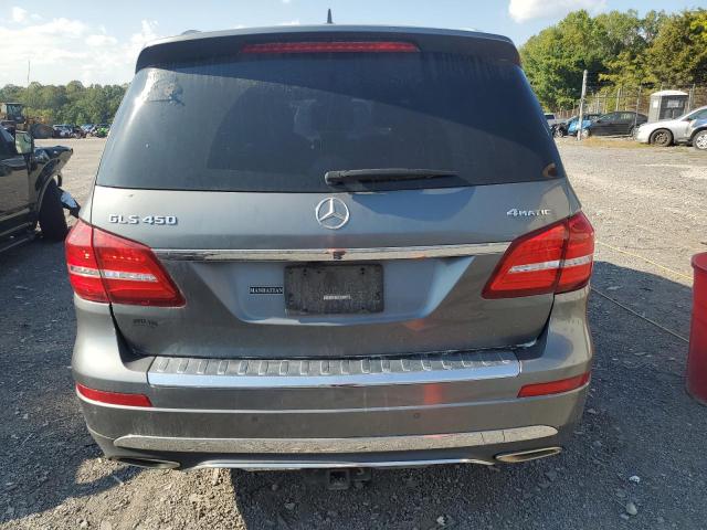4JGDF6EE3KB227337 - 2019 MERCEDES-BENZ GLS 450 4MATIC GRAY photo 6