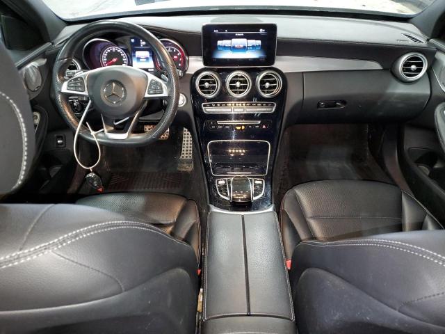 55SWF4KB6FU096188 - 2015 MERCEDES-BENZ C 300 4MATIC SILVER photo 8