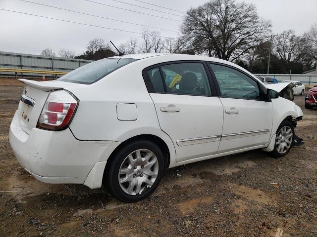 3N1AB6AP6CL631536 - 2012 NISSAN SENTRA 2.0 WHITE photo 3