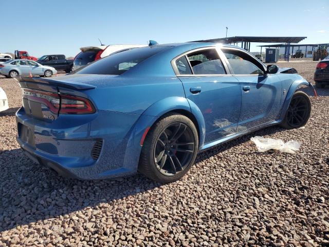 2C3CDXL98LH147787 - 2020 DODGE CHARGER SRT HELLCAT BLUE photo 3