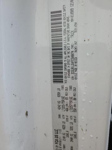 3C6URVJG4FE508074 - 2015 RAM PROMASTER 3500 HIGH თეთრი ფოტო 13