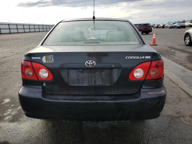 JTDBR32E860059931 - 2006 TOYOTA COROLLA CE BLACK photo 6