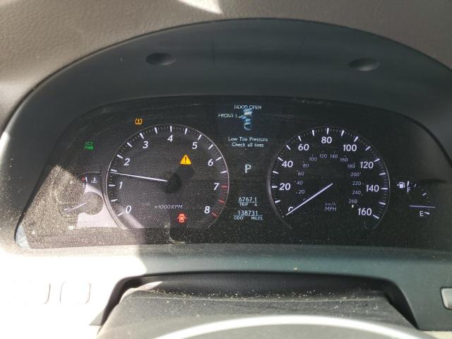 JTHDL1EF6B5003551 - 2011 LEXUS LS 460L Yaşıl foto 9