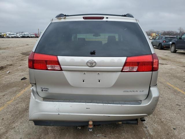 5TDZA23C64S177578 - 2004 TOYOTA SIENNA CE GOLD photo 6