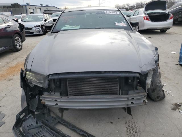 1ZVBP8AM2E5330539 - 2014 FORD MUSTANG GRAY photo 5