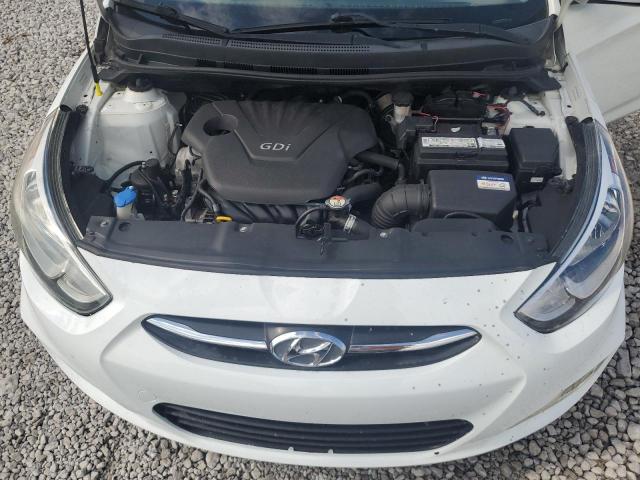 KMHCT4AE8FU931719 - 2015 HYUNDAI ACCENT GLS თეთრი ფოტო 11