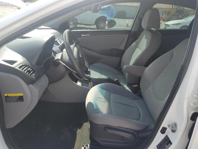 KMHCT4AE8FU931719 - 2015 HYUNDAI ACCENT GLS თეთრი ფოტო 7