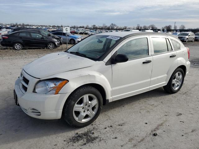 1B3HB28C68D668527 - 2008 DODGE CALIBER WHITE photo 1