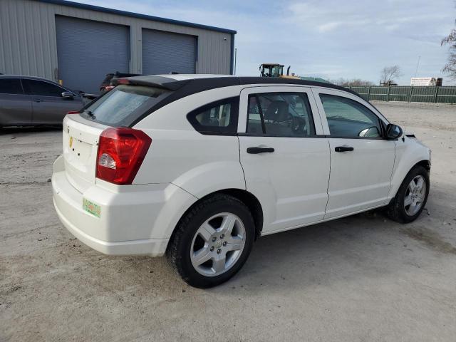 1B3HB28C68D668527 - 2008 DODGE CALIBER WHITE photo 3