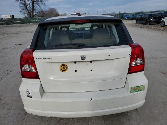 1B3HB28C68D668527 - 2008 DODGE CALIBER WHITE photo 6