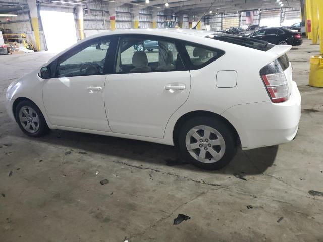 JTDKB22U353121741 - 2005 TOYOTA PRIUS WHITE photo 2