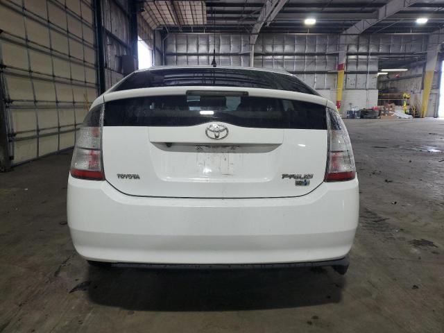 JTDKB22U353121741 - 2005 TOYOTA PRIUS WHITE photo 6