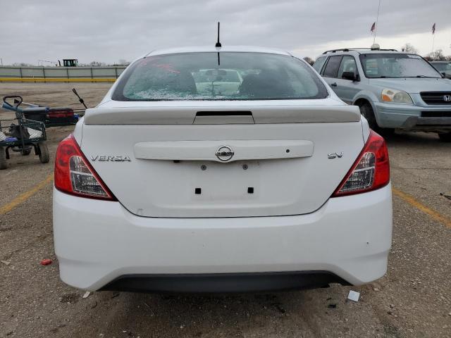 3N1CN7AP0KL831400 - 2019 NISSAN VERSA S WHITE photo 6