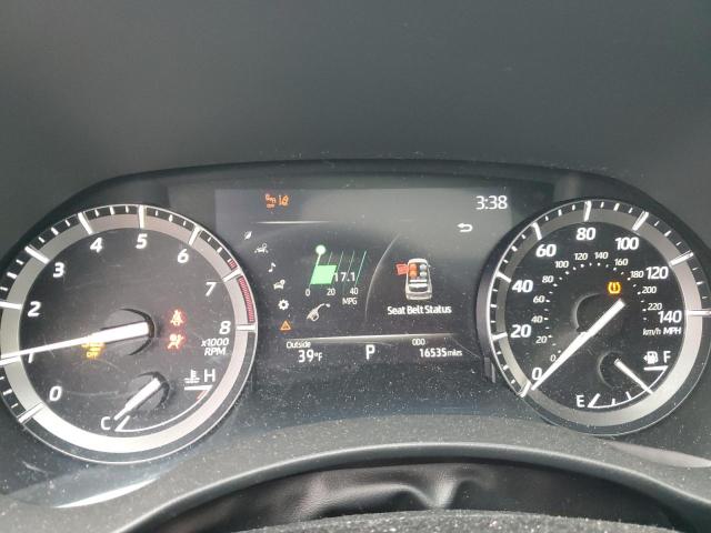 5TDGZRBHXMS062164 - 2021 TOYOTA HIGHLANDER XLE SILVER photo 9