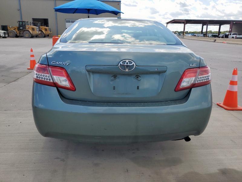 4T4BF3EK9BR151824 - 2011 TOYOTA CAMRY BASE GREEN photo 6
