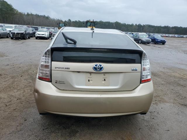 JTDKN3DU7B0323280 - 2011 TOYOTA PRIUS GOLD photo 6