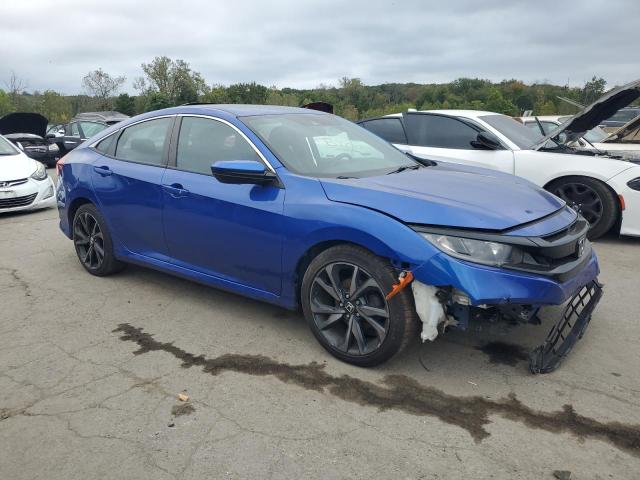 2HGFC2F82LH580721 - 2020 HONDA CIVIC SPORT Niebieski zdjęcie 4