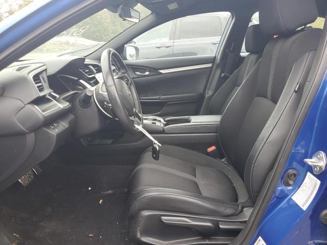 2HGFC2F82LH580721 - 2020 HONDA CIVIC SPORT Niebieski zdjęcie 7