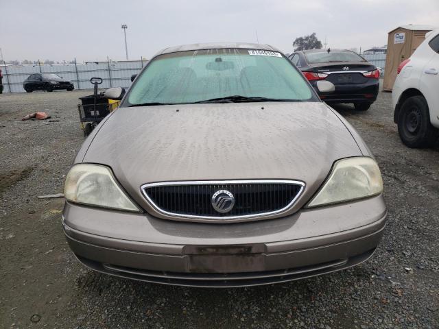 1MEFM50U13A627074 - 2003 MERCURY SABLE GS TAN photo 5