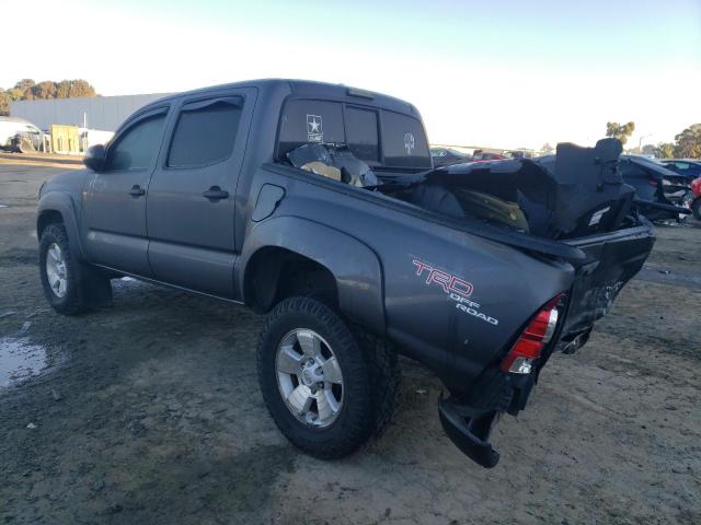3TMJU62N39M081901 - 2009 TOYOTA TACOMA DOUBLE CAB PRERUNNER GRAY photo 2