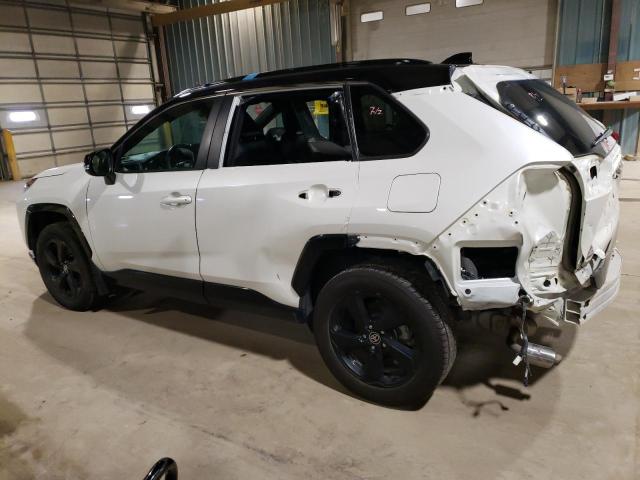 4T3E6RFV2MU031828 - 2021 TOYOTA RAV4 XSE WHITE photo 2