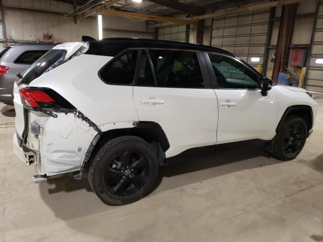 4T3E6RFV2MU031828 - 2021 TOYOTA RAV4 XSE WHITE photo 3