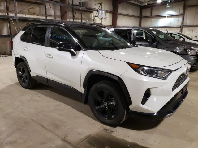 4T3E6RFV2MU031828 - 2021 TOYOTA RAV4 XSE WHITE photo 4