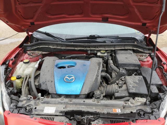 JM1BL1W78D1800619 - 2013 MAZDA 3 I RED photo 11