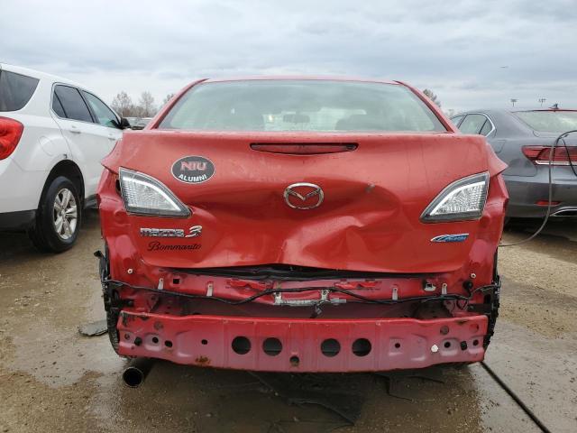 JM1BL1W78D1800619 - 2013 MAZDA 3 I RED photo 6