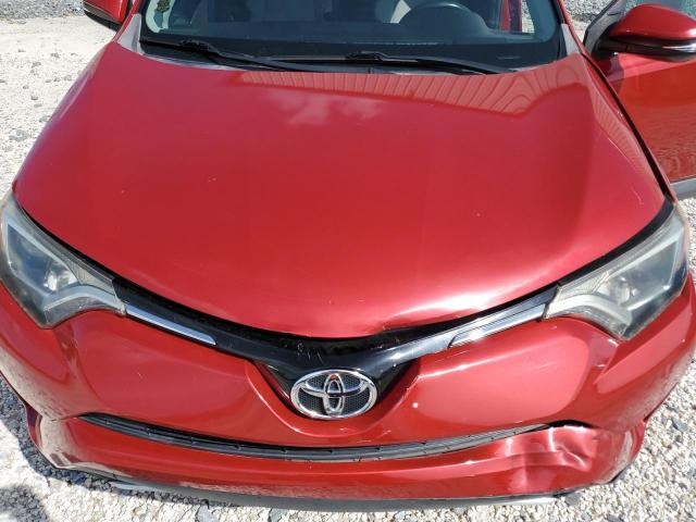 2T3WFREV4GW282117 - 2016 TOYOTA RAV4 XLE RED photo 12