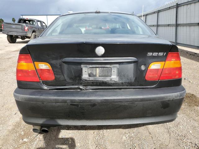 WBAAZ334X4KP85175 - 2004 BMW 325 IS SULEV BLACK photo 6