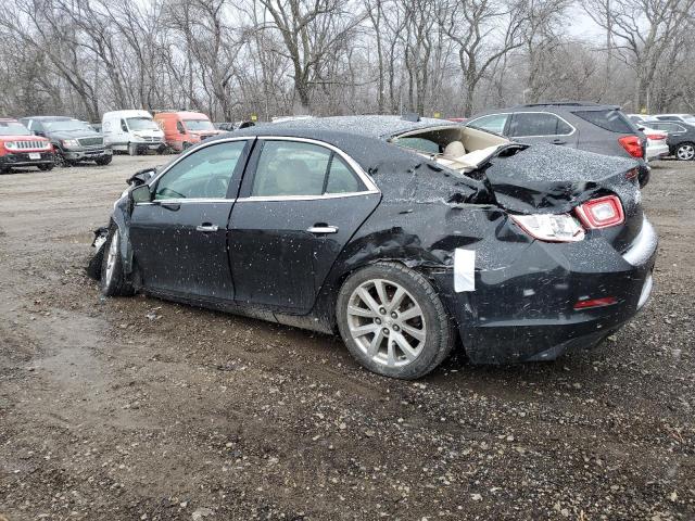 1G11H5SL9EF193358 - 2014 CHEVROLET MALIBU LTZ შავი ფოტო 2