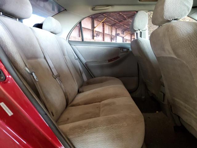 1NXBR38E04Z233242 - 2004 TOYOTA COROLLA CE 红色 照片 10