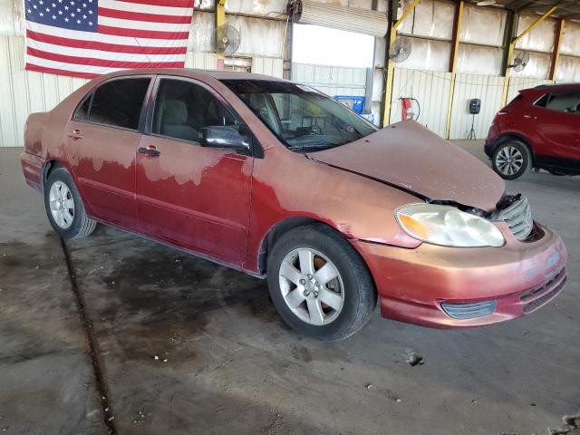 1NXBR38E04Z233242 - 2004 TOYOTA COROLLA CE 红色 照片 4