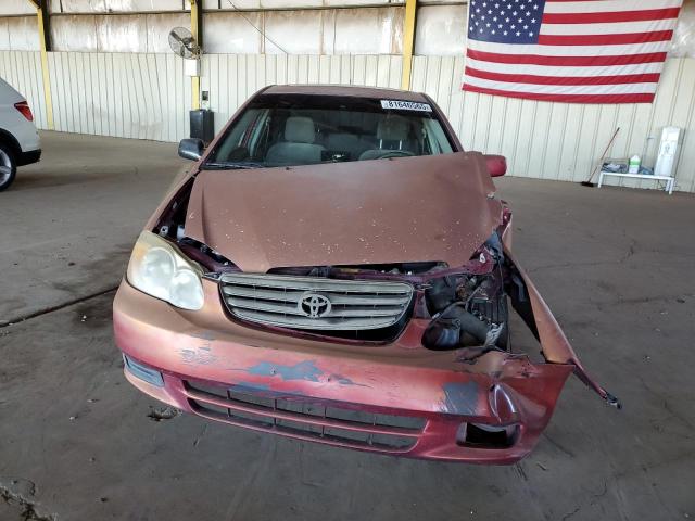 1NXBR38E04Z233242 - 2004 TOYOTA COROLLA CE 红色 照片 5