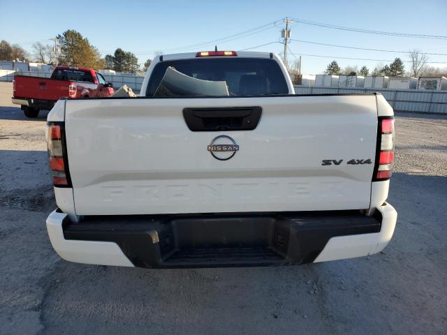 1N6ED1CM5NN674053 - 2022 NISSAN FRONTIER S WHITE photo 6