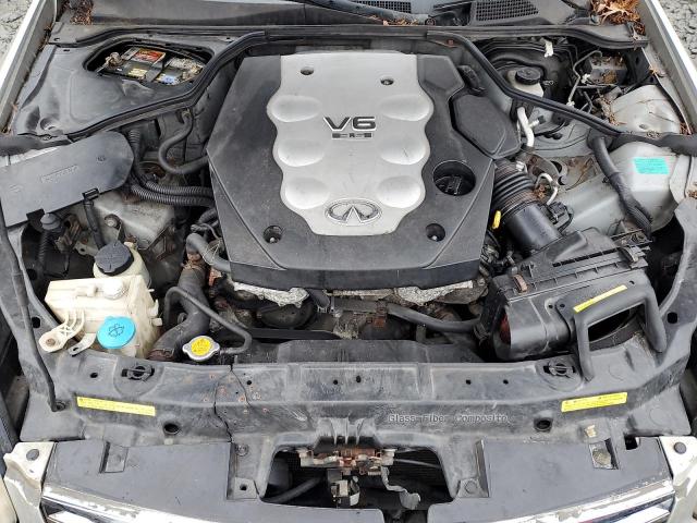 JNKCV51F85M314072 - 2005 INFINITI G35 BEIGE photo 11