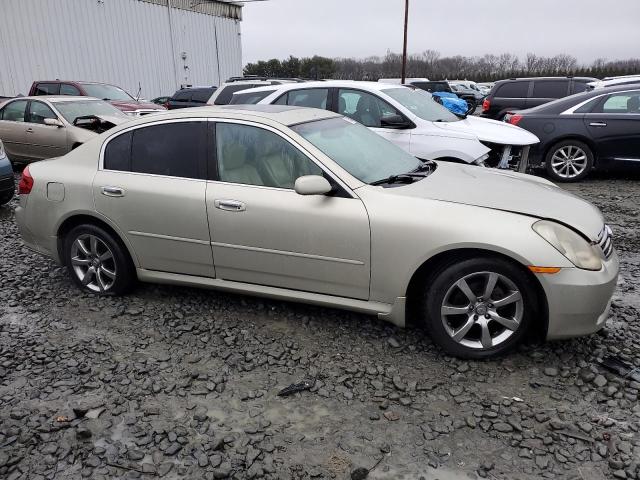 JNKCV51F85M314072 - 2005 INFINITI G35 BEIGE photo 4