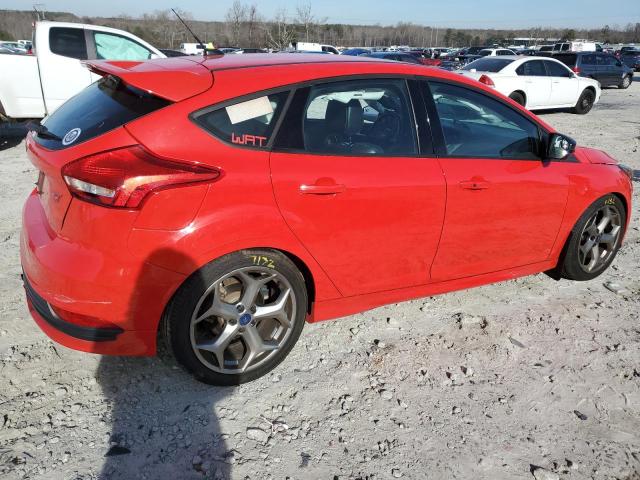 1FADP3L91HL348723 - 2017 FORD FOCUS ST RED photo 3