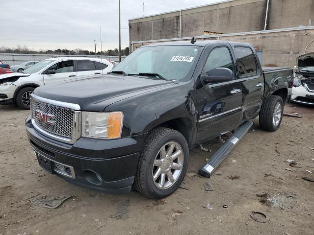 3GTP2XE23DG109548 - 2013 GMC SIERRA1500 K1500 DENALI BLACK photo 1