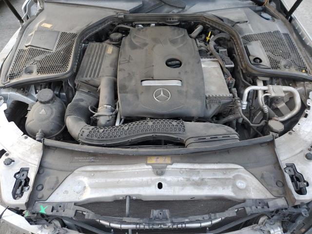 55SWF4JB0GU157084 - 2016 MERCEDES-BENZ C 300 SILVER photo 11