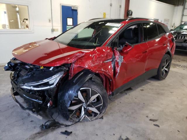 1V2GNPE83PC006454 - 2023 VOLKSWAGEN ID.4 PRO S წითელი ფოტო 1