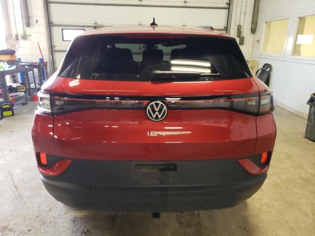 1V2GNPE83PC006454 - 2023 VOLKSWAGEN ID.4 PRO S წითელი ფოტო 6