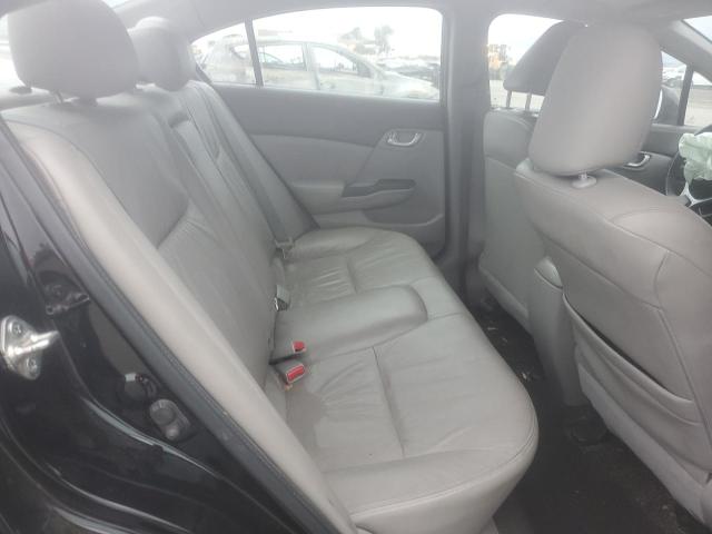 2HGFB2F94CH565729 - 2012 HONDA CIVIC EXL შავი ფოტო 10