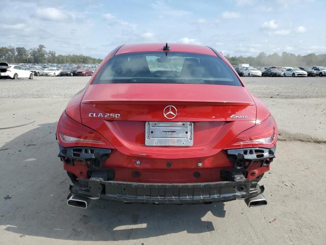WDDSJ4GB3FN172948 - 2015 MERCEDES-BENZ CLA 250 4MATIC RED photo 6