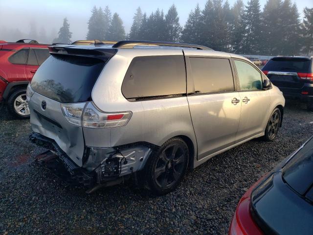 5TDXZ3DC0LS087779 - 2020 TOYOTA SIENNA SE SILVER photo 3