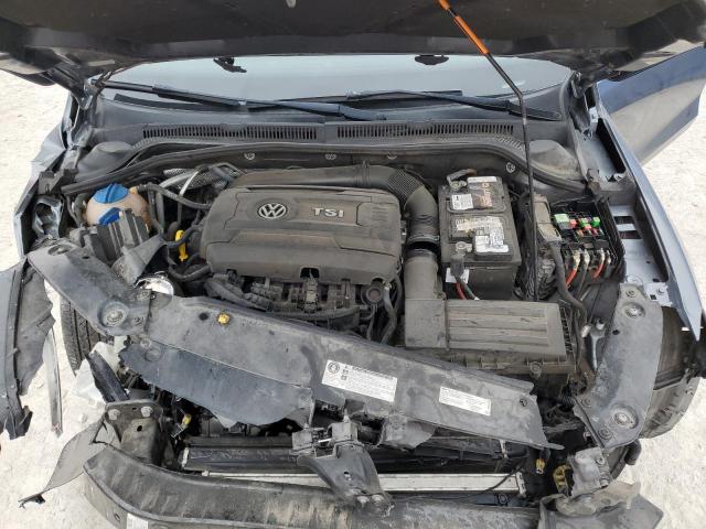 3VWD07AJ4EM238582 - 2014 VOLKSWAGEN JETTA SE GRAY photo 11