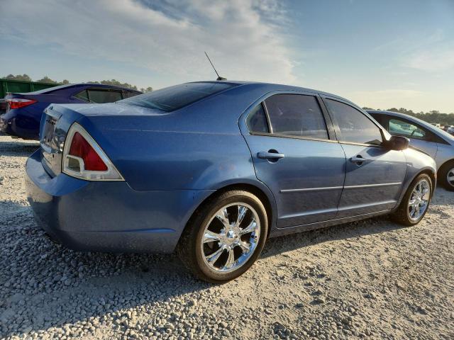 3FAHP07ZX9R162370 - 2009 FORD FUSION SE BLUE photo 3