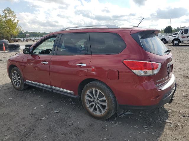 5N1AR2MM4FC602521 - 2015 NISSAN PATHFINDER S Czerwony zdjęcie 2
